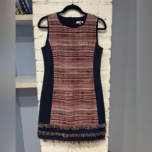 Jade Melody Tam - Tweed Panel Midi Dress Size‎ Small
